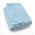 Fleece Baby Blanket - Baby Blue (30"x40")